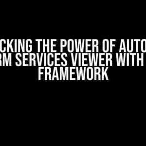 Unlocking the Power of Autodesk Platform Services Viewer with ASP.NET Framework